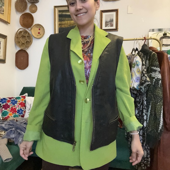 ALDO Vintage leather vest - Picture 14 of 15